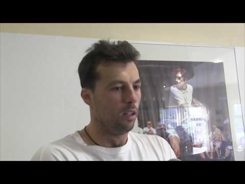 David Pultr po porážce v 1. kole singlu Futures Vestec 2016