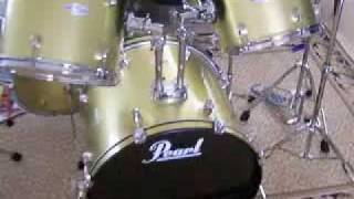 Video thumbnail for My new Pearl Forum FZ drum kit(Zenith gold) by tonemeister3