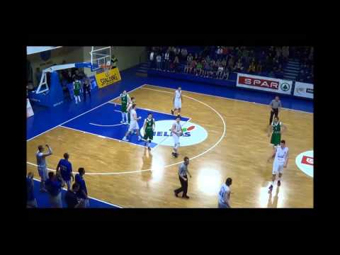 Liga Telemach - Liga za prvaka, 1. krog: Helios Domžale - Zlatorog 70:55 (povzetek tekme)