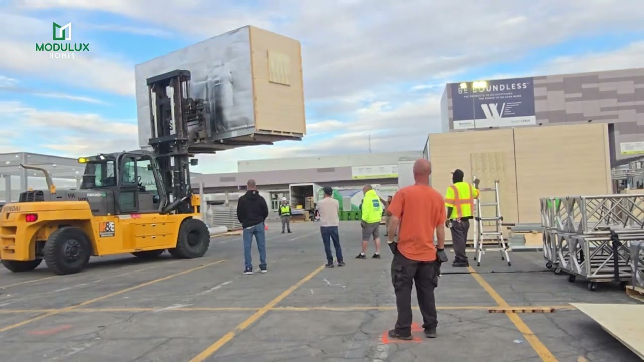 Luxury prefabricated housing solution by Modulux in IBS 2025