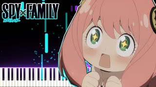 Spy x Family ED - Kigeki / 喜劇 (Gen Hoshino) | [Piano Cover] (Synthesia)「ピアノ」