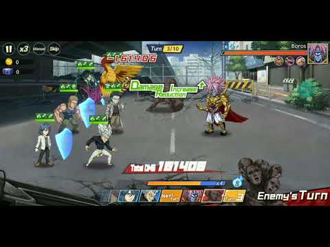 LINE UP CC BOROS F2P!!! ONE PUNCH MAN : THE STRONGEST