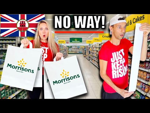 Wait… Morrisons in Gibraltar?! 🇬🇮 UK vs Abroad Shopping & Price Comparison