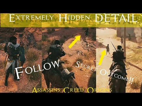 An Amazing Origins Detail | Assassins Creed Origins  2021 | Rare Outcome | Ac details