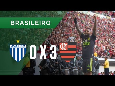 AVAÍ 0 X 3 FLAMENGO - GOLS - 07/09 - CAMPEONATO BRASILEIRO 2019