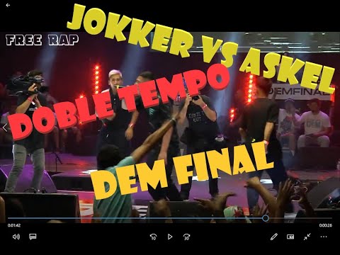 JOKKER vs. ASKEL: (doble tempo 4x4) Octavos - #DEMFinal 2019