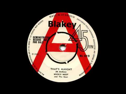 Mickie Most & the Gear - That's alright (1964)