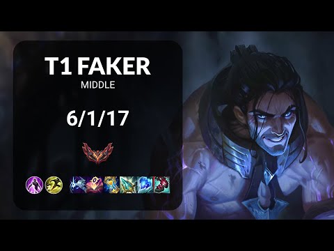 T1 Faker Sylas vs Viktor MIDDLE - KR GRANDMASTER Patch 15.7