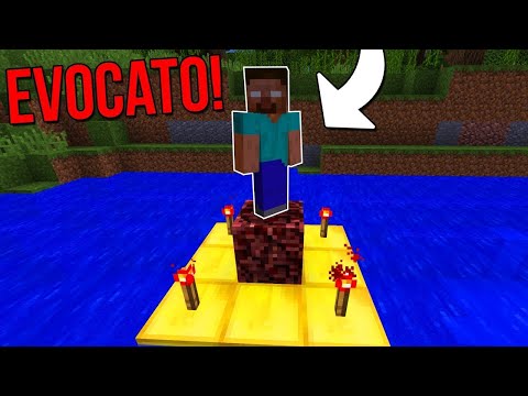 Ho evocato HEROBRINE nel mio mondo di Minecraft! MINECRAFT ITA