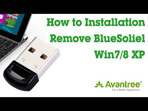How to install or remove BlueSoliel - Win7/8/XP - Avantree DG40S