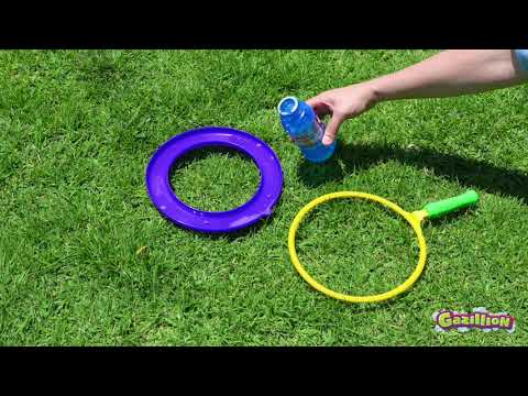 GAZILLION muilo burbulai Big Bubble Wand, 236ml, 35375 video
