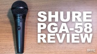 Shure PGA58-XLR - відео 1