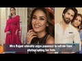 Mira Rajput Adorably Urges Paparazzi To Refrain From Photographing Her Kids