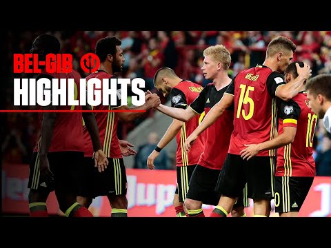 Belgium 9-0 Gibraltar | Bicycle kick Witsel | #REDDEVILS | #WorldCup​ 2018 Qualifiers