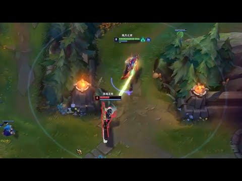 Yizhu: How Aphelios deals with turbo INTING Botlane...