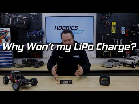 Why is my LiPo battery not charging?
