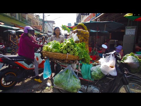 One Of Big Village Food Show In Phnom Penh Market - Cambodian Street Food Tour
