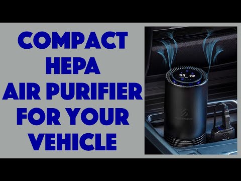 Scosche FrescheAIR HEPA Car Air Purifier -- REVIEW