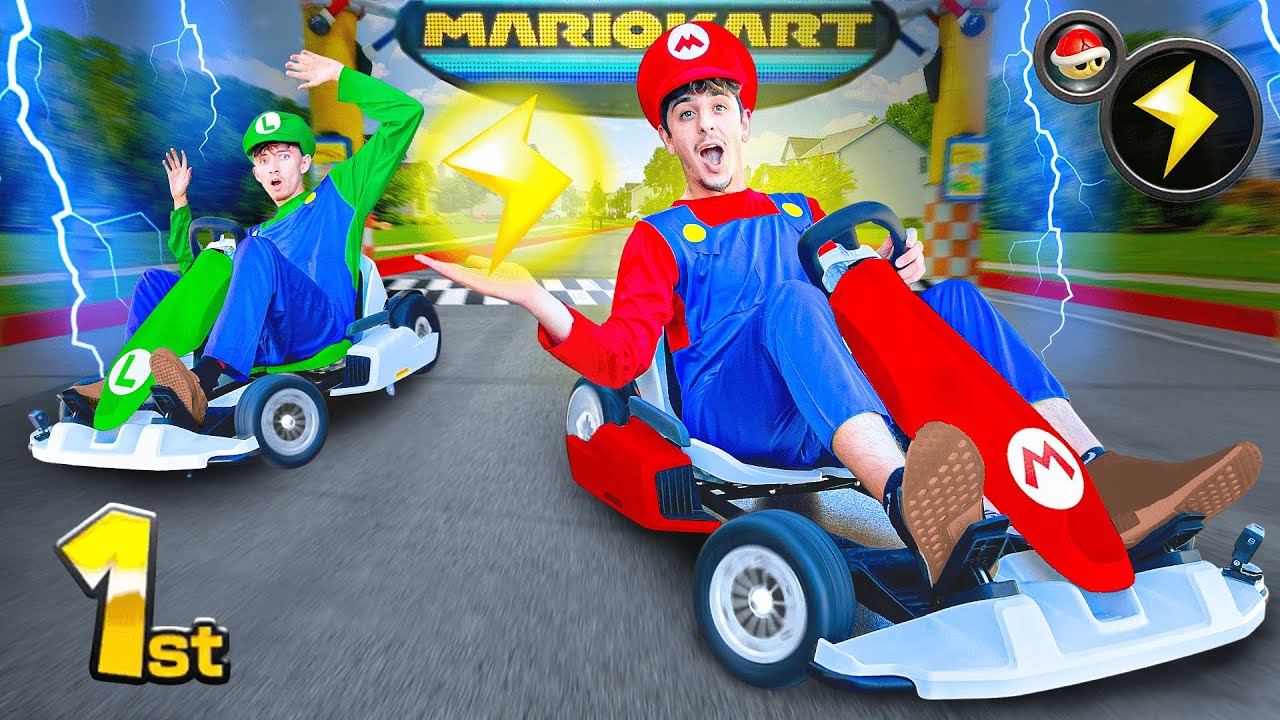 Mario Kart In Real Life