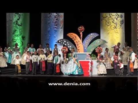 Fallas Dénia 2013: Presentación Infantil París Pedrera (Esther Dalmau y Hugo Montejano)