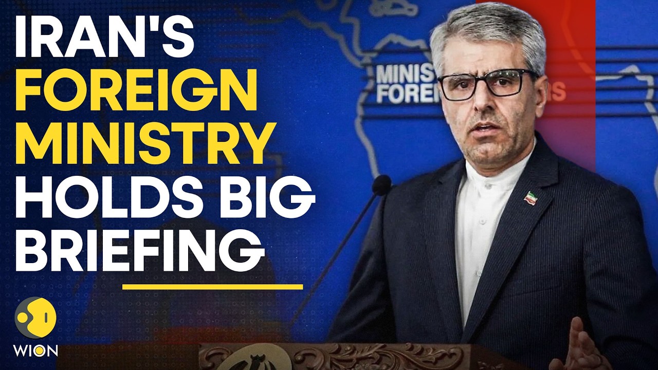 LIVE: Iranian Foreign Ministry Spokesperson Holds BIG Briefing in Tehran | WION News