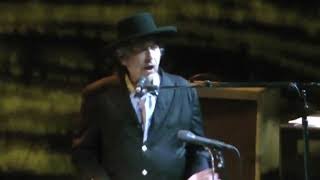"The girls all say, “You’re a worn out star”  Summer Days, Bob Dylan, Manchester 10.10.2011