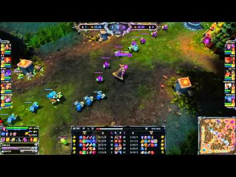 SKT T1 Faker [BarcodeKiller] LeBlanc vs Karthus