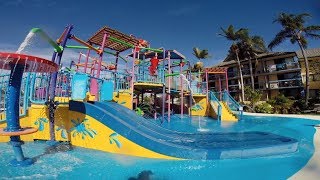preview picture of video 'Paradise Resort, Gold Coast's ZK4 Waterpark via GoPro'