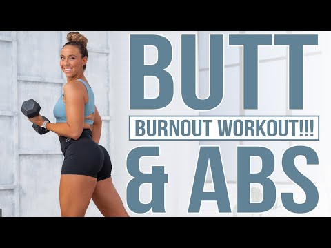 30 Minute Best Butt & Abs Burnout Workout
