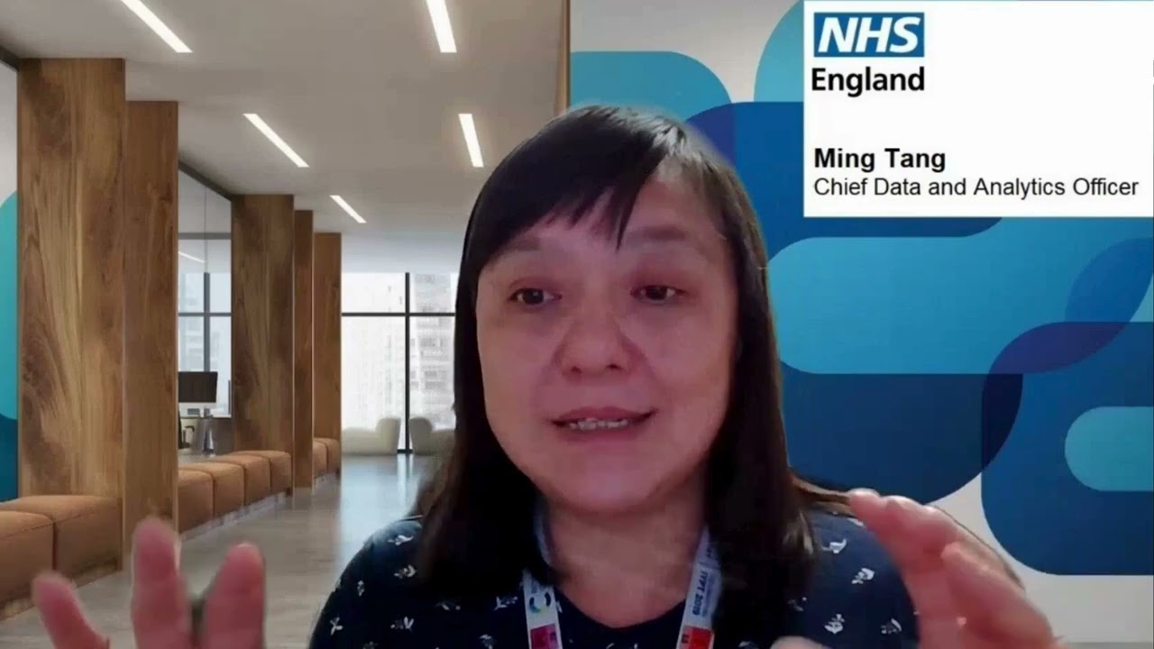 Ming Tang, Chief Data and Analytics Officer, NHS - YouTube