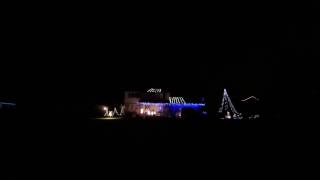 Christmas lights display to The March of the Kings/Hark the Herald Angel by T.S.O.