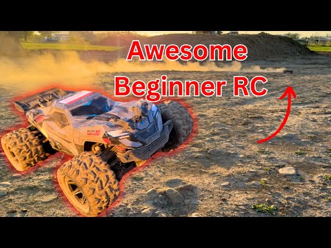 DEERC 1/18 Brushless RC Car Review | 43MPH Fast RC Truck Test