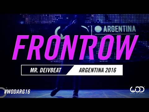 MR. DEIVBEAT | FrontRow | World of Dance Argentina Qualifier 2016 | #WODARG16