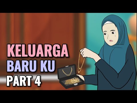 KELUARGA BARU KU PART 4 - Animasi Sekolah