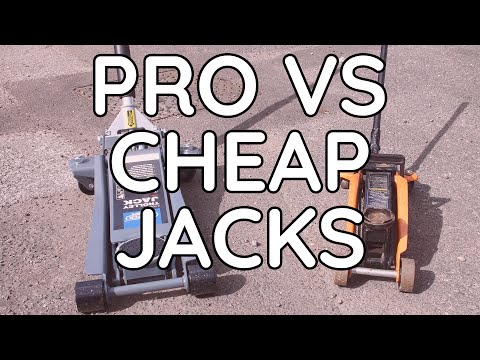 Cheap VS Pro - Car Trolley Jacks - At The Wheel