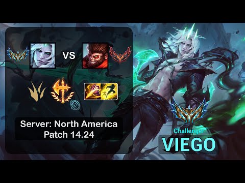 Viego Jungle vs Wukong - NA Challenger - Patch 14.24