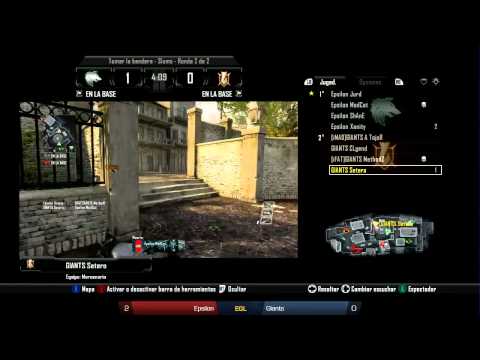 DreamHack Valencia 2013 : Epsilon vs Giants : WBR4 - Map 3 (Spanish Commentary)