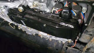 2015 Honda CRV AWD CVT fluid and filter change.