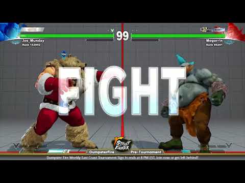 r/SF Weekly Dumpster Fire - Pre-Tournament