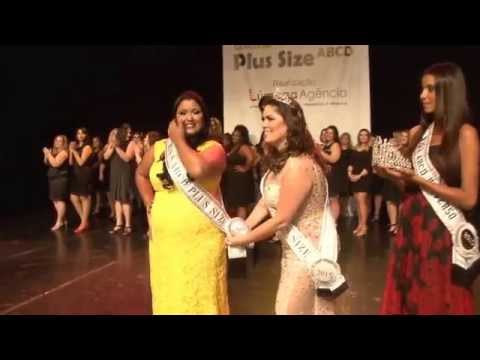 MISS ABCD PLUS SIZE 2016  AS 5 FINALISTAS E A MISS ELEITA