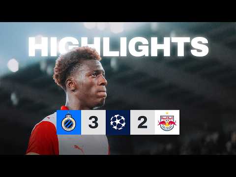Club Brugge 3:2 Salzburg | Highlights | Champions League Qualifiers 2nd Leg