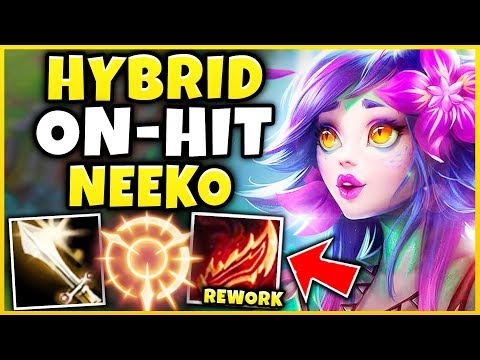 THIS HYBRID ON-HIT NEEKO BUILD IS WAY TOO OP! (FASTEST TOWER KILLER IN GAME) - League of Legends