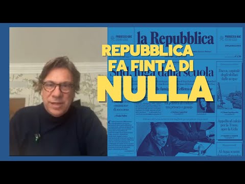 Berlusconi malato, Repubblica ignora la notizia - Zuppa di Porro 6 apr 2023