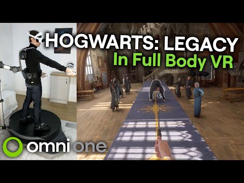 Hogwarts Legacy in Full VR | Exploring the Wizarding World on Omni One