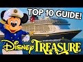 TOP 10 GUIDE For The NEW Disney Treasure Cruise Ship New Shows And Restaurants