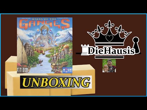 Rajas of the Ganges | Brettspiel Unboxing (HUCH! Verlag) ab 12 Jahren