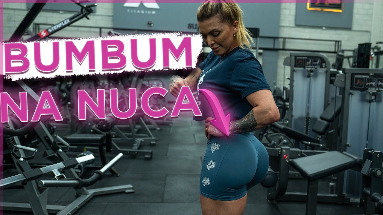 Meu treino para ficar com o bumbum na nuca