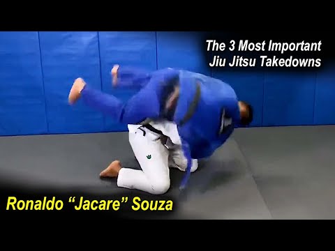 The 3 Most Important Jiu Jitsu Takedowns by Ronaldo "Jacare" Souza