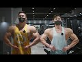 iFBB 프로의 측후면 어깨 운동 (feat. 타노스 김민수)