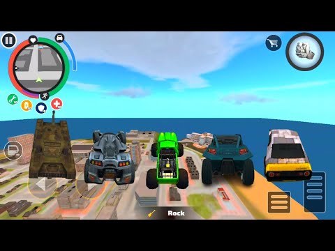 Rope hero jumping all vehicles tank | Rope hero vice town game | Gaming section